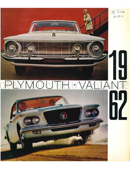 1964 PLYMOUTH VALIANT BROCHURE ENGELS