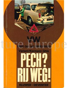 VW 1500 (TOT JULI 1966), 1600 / VARIANT / KARMANN GHIA:  PECH ? RIJ WEG !