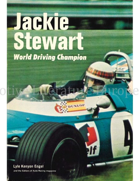 JACKIE STEWART, WORLD DRIVING CHAMPION
