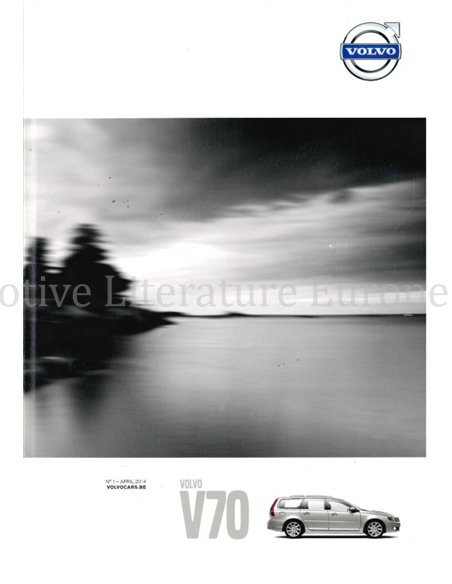 2014 VOLVO XC70 BROCHURE NEDERLANDS
