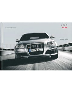 2007 AUDI RS6 AVANT HARDBACK BROCHURE GERMAN