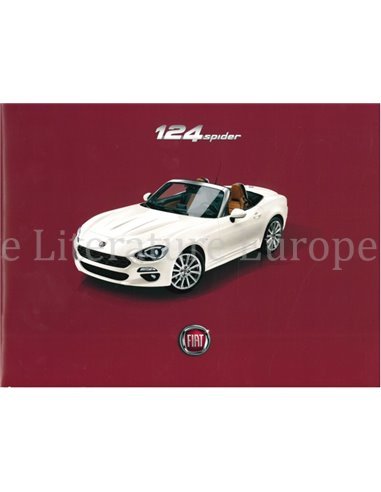 2016 FIAT 124 SPIDER BROCHURE GERMAN