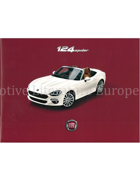 2016 FIAT 124 SPIDER PROSPEKT DEUTSCH