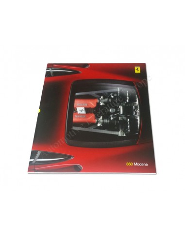 2000 FERRARI 360 MODENA PERSMAP BROCHURE 1471/99