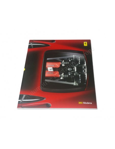 2000 FERRARI 360 MODENA PERSMAP BROCHURE 1471/99