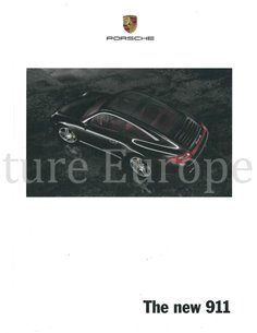 2009 PORSCHE 911 CARRERA | TARGA HARDCOVER PROSPEKT ENGLISCH