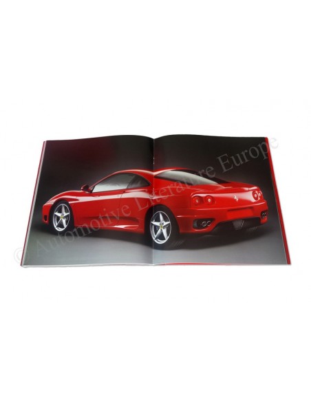 2000 FERRARI 360 MODENA PERSMAP BROCHURE 1471/99