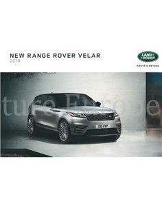 2018 RANGE ROVER VELAR BROCHURE ENGLISH