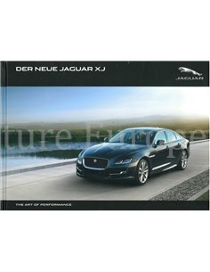 2016 JAGUAR XJ HARDCOVER PROSPEKT DEUTSCH