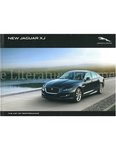 2016 JAGUAR XJ HARDBACK BROCHURE ENGLISH