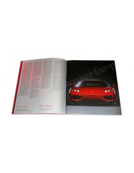 2000 FERRARI 360 MODENA PERSMAP BROCHURE 1471/99