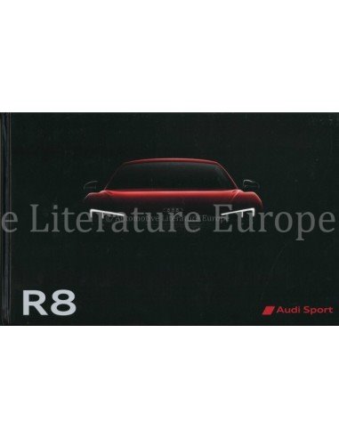 2015 AUDI R8 HARDCOVER BROCHURE DUITS