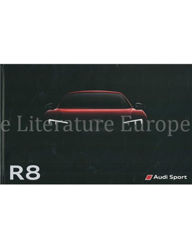 2016 AUDI R8 V10 COUPE | SPYDER HARDCOVER PROSPEKT DEUTSCH