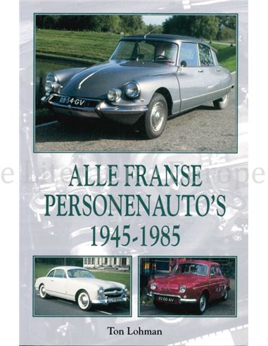 ALLE FRANSE PERSONENAUTO'S 1945 - 1985