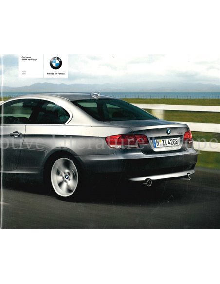 2006 BMW 3ER COUPÉ PROSPEKT DEUTSCH