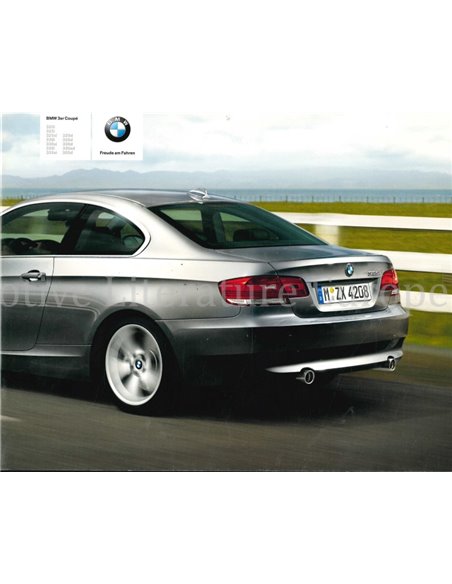 2007 BMW 3 SERIE COUPÉ BROCHURE DUITS