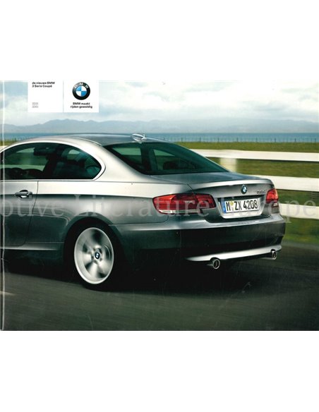 2006 BMW 3 SERIES COUPÉ BROCHURE DUTCH