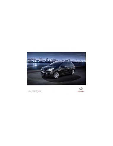 2010 CITROEN C3 BROCHURE AUSTRALIE