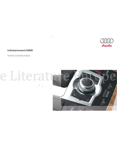 2007 AUDI INSTRUCTIEBOEKJE INFOTAINMENT MMI NEDERLANDS