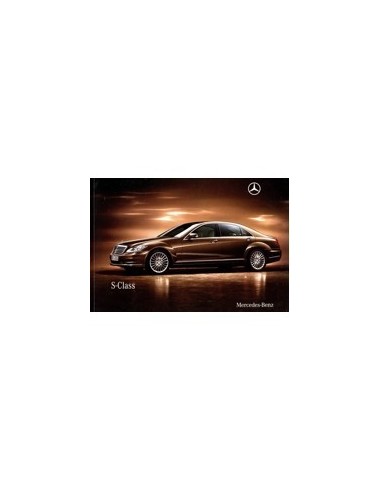 2010 MERCEDES BENZ S KLASSE BROCHURE THAIS
