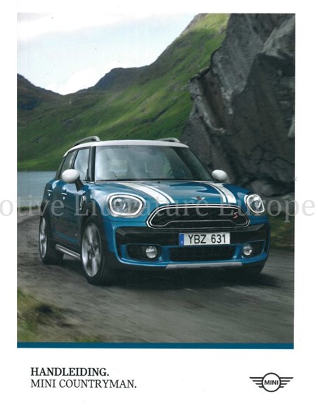 2019 MINI COUNTRYMAN OWNERS MANUAL DUTCH