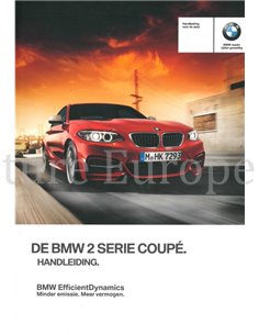 2014 BMW 2 SERIES COUPÉ OWNERS MANUAL DUTCH