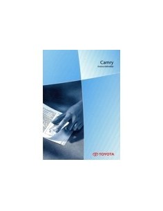 2001 TOYOTA CAMRY INSTRUCTIEBOEKJE NEDERLANDS