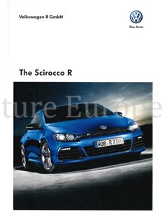 2010 VOLKSWAGEN SCIROCCO R BROCHURE ENGELS