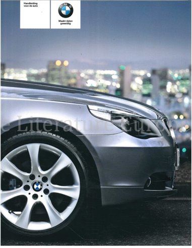 2004 BMW 5 SERIES OWNERS MANUAL DUTCH