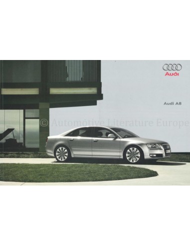 2007 AUDI A8 BROCHURE NEDERLANDS