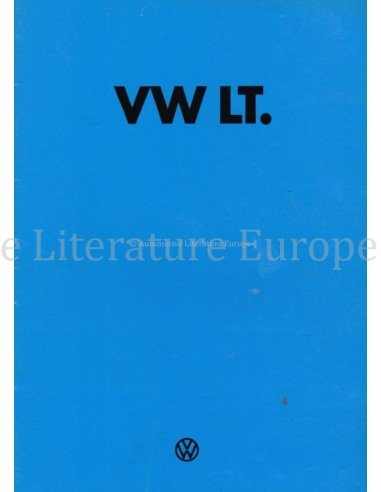 1975 VOLKSWAGEN LT BROCHURE DUTCH