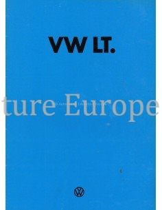 1975 VOLKSWAGEN LT BROCHURE NEDERLANDS