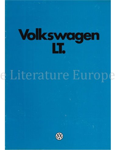 1979 VOLKSWAGEN LT BROCHURE DUTCH