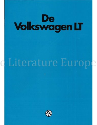 1980 VOLKSWAGEN LT PROSPEKT NIEDERLÄNDISCH