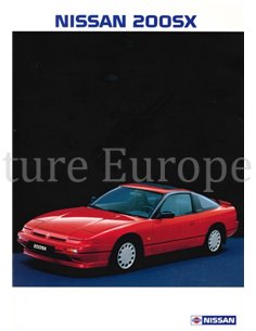 1990 NISSAN 200SX BROCHURE DUITS