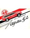 1974 ALFA ROMEO ALFETTA GT INSTRUCTIEBOEKJE ITALIAANS