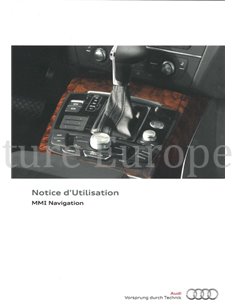 2013 AUDI MMI NAVIGATION OWNERS MANUAL FRENCH