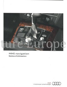 2011 AUDI MMI NAVIGATION BETRIEBSANLEITUNG FRANZÖSISCH