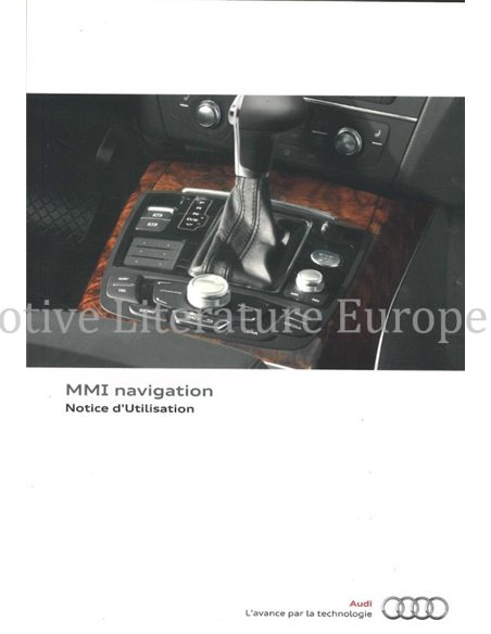 2011 AUDI MMI NAVIGATION OWNERS MANUAL FRENCH
