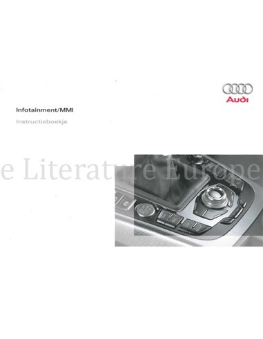 2007 AUDI BEDIENUNGSANLEITUNG INFOTAINMENT MMI NIEDERLÄNDISCH