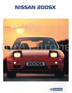 1991 NISSAN 200SX BROCHURE GERMAN