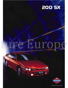 1998 NISSAN 200SX PROSPEKT DEUTSCH