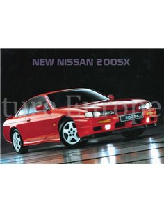 1998 NISSAN 200SX BROCHURE DUTCH