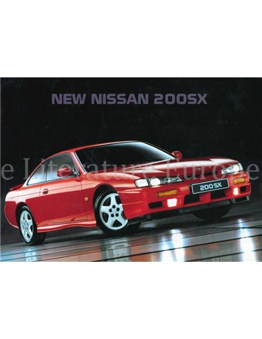 1998 NISSAN 200SX BROCHURE DUTCH
