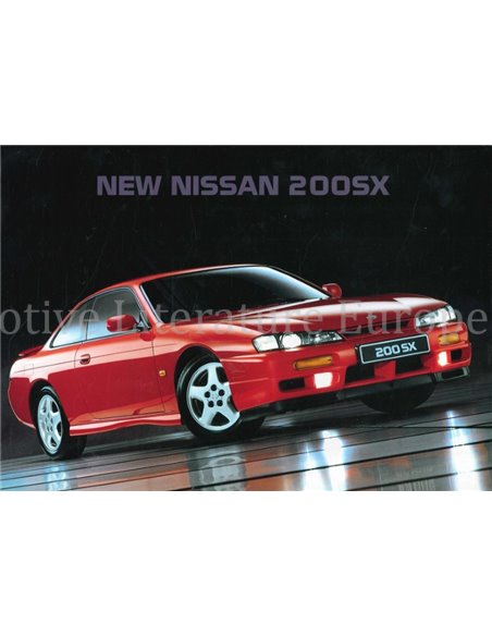 1998 NISSAN 200SX PROSPEKT NIEDERLÄNDISCH