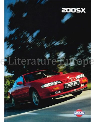 1994 NISSAN 200SX BROCHURE NEDERLANDS