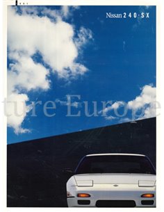 1991 NISSAN 240SX BROCHURE ENGLISH (US)