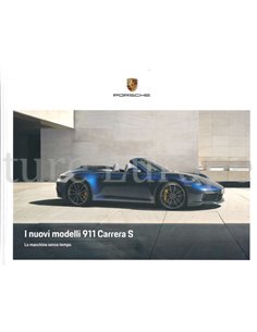 2020 PORSCHE 911 CARRERA S HARDCOVER BROCHURE ITALIAANS
