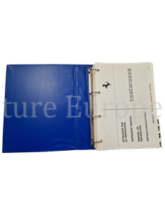 1984 FERRARI TESTAROSSA WERKSTATTHANDBUCH 330/84 2