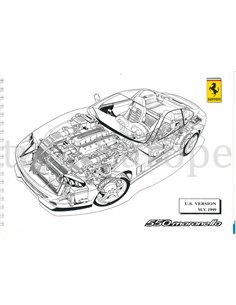1999 FERRARI 550 MARANELLO OWNER'S MANUAL 1392/98 (U.S. VERSION) 2